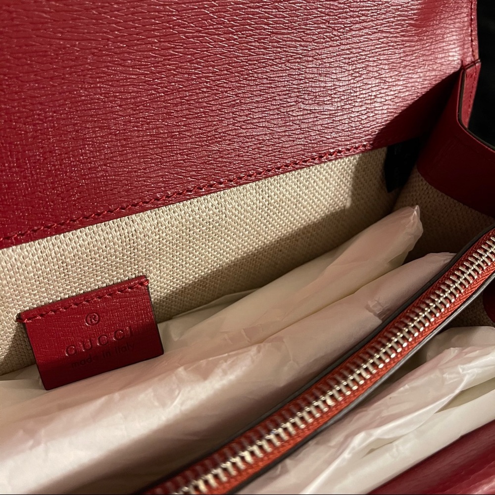 Gucci red medium floral Dionysus - Picture 5 of 6